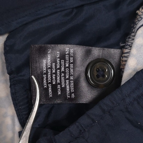 The Essential Slim by Anthropologie Women's Size 6 Brown Orange Pants Trousers - Picture 16 of 16